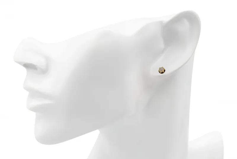 9ct Yellow Gold Diamond Stud Earrings 0.30ct