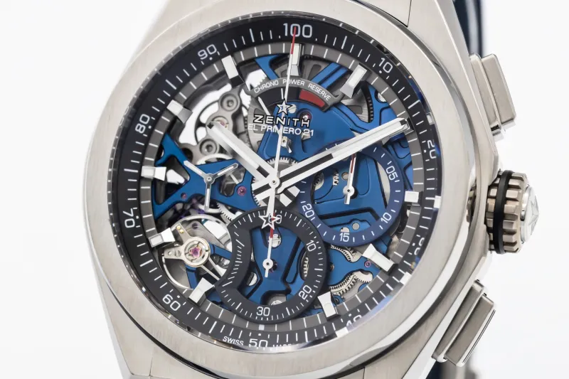 Zenith Defy El Primero 44mm Blue Rubber 95.9002.9004/78.R590 2019