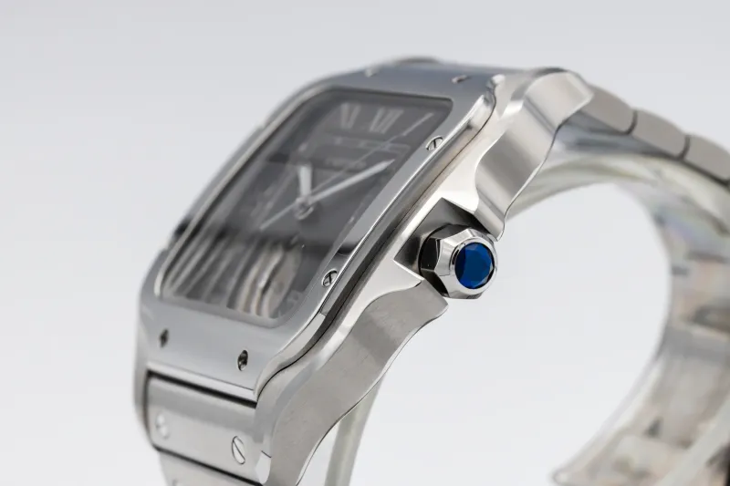 Cartier Santos De Cartier Dual Time 39.8mm Stainless Steel WSSA0076 2025