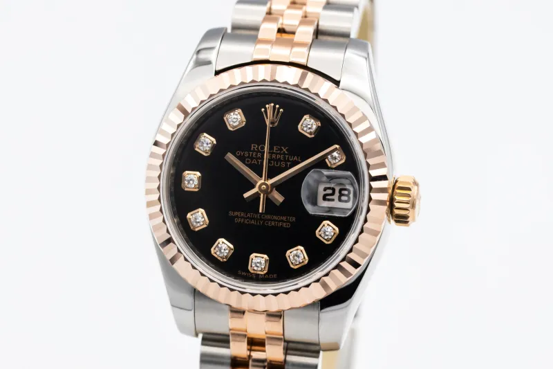 Rolex Lady-DateJust 26mm Steel & 18ct Rose Gold Jubilee 179171 2010
