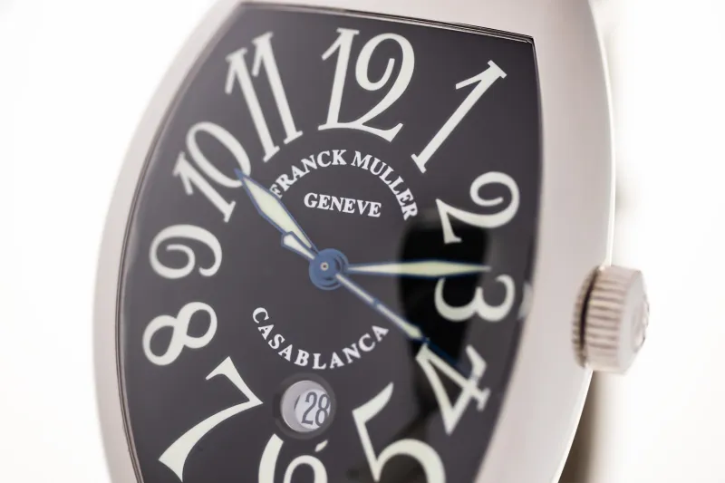 Franck Muller Casablanca 39mm x 55mm Black Leather 8880 C DT 2010