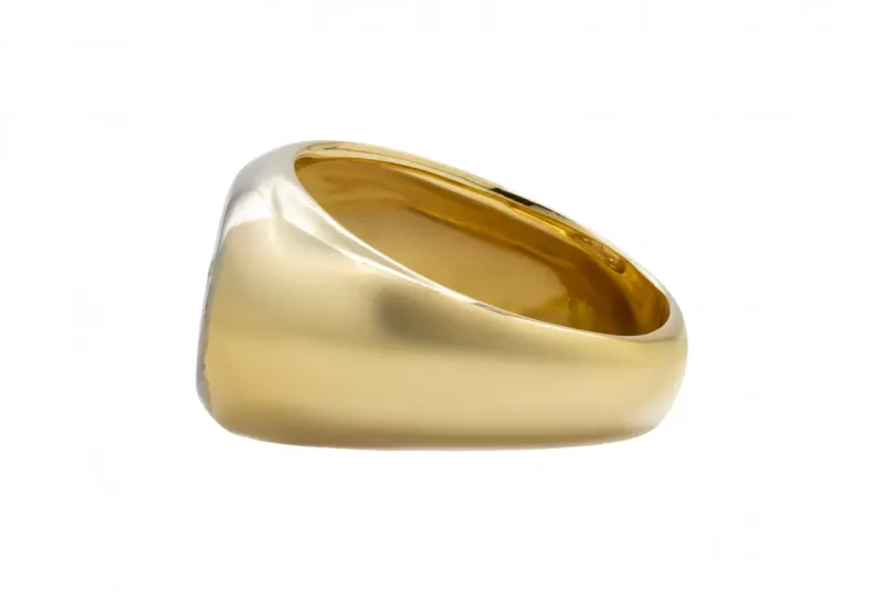18ct Yellow Gold Oval Diamond Ring 0.30ct