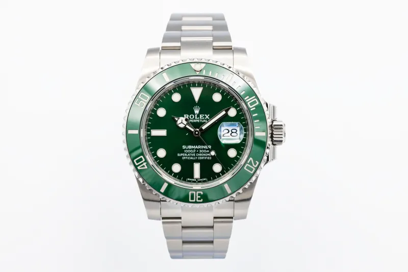 Rolex Submariner 40mm 'Hulk' Stainless Steel Oyster 116610LV 2019