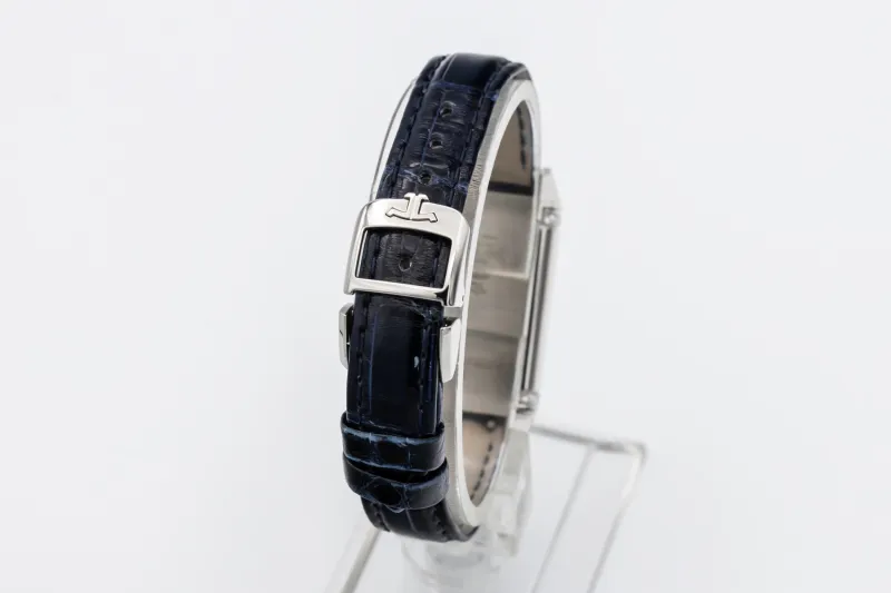 Jaeger-LeCoultre Reverso One Duetto 20x40.1mm Blue Leather Q334848J 2023