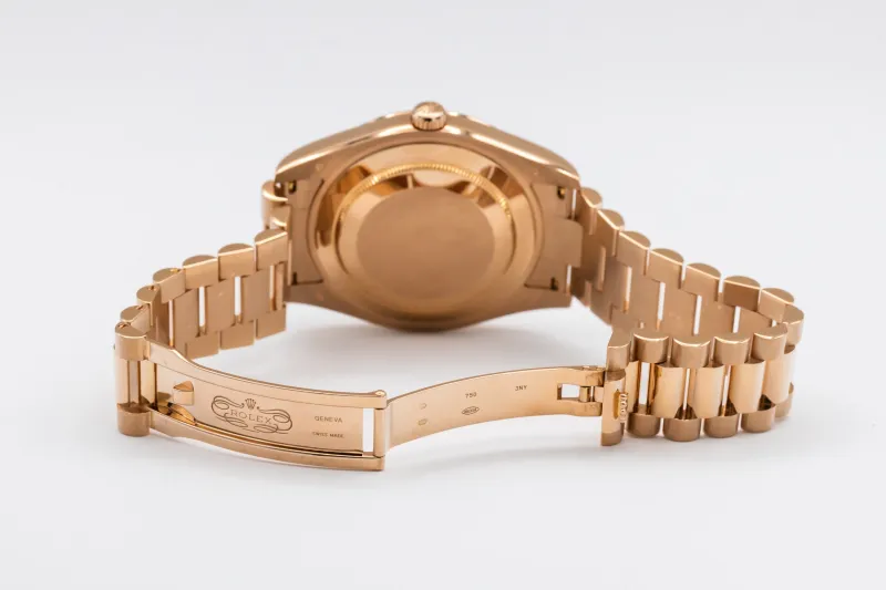 Rolex Day-Date II 41mm 18ct Rose Gold Presidential 218235 2013