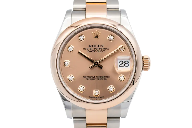 Rolex DateJust 31mm Steel & 18ct Rose Gold Oyster 278241 2020