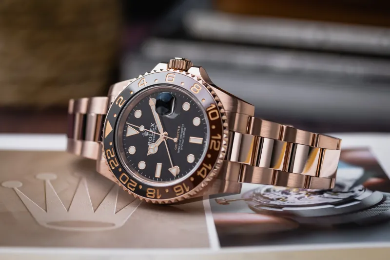 Rolex GMT-Master II 40mm 'Root Beer' 18ct Rose Gold Oyster 126715CHNR 2018