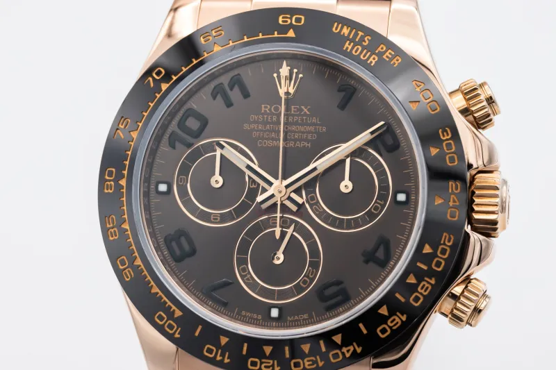 Rolex Cosmograph Daytona 40mm Black Oysterflex 116515LN 2017