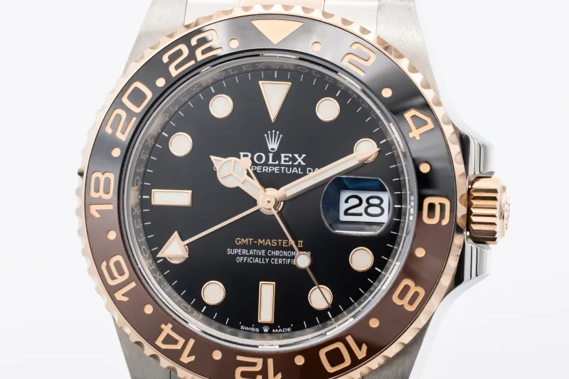 Rolex GMT-Master II 40mm 'Rootbeer' Steel & 18ct Rose Oyster  126711CHNR 2021