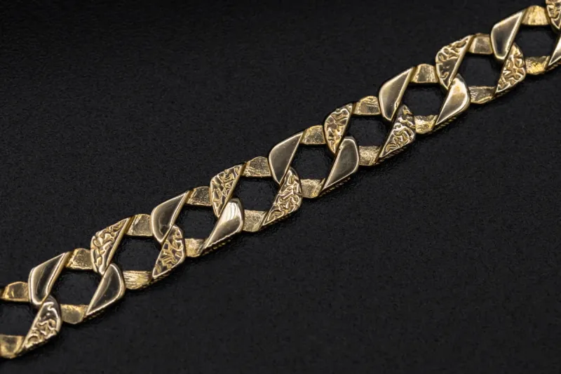 9ct Yellow Gold Children's Bracelet 7.7g