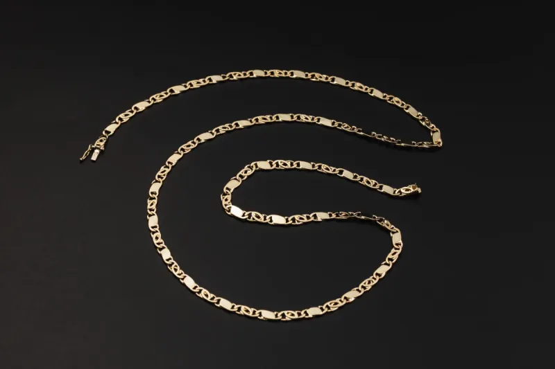 9ct Yellow Gold Italian Birdseye Chain 34.5g