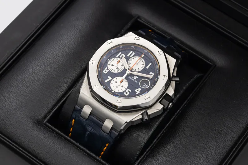 Audemars Piguet Royal Oak Offshore 42mm Black Leather 26470ST.OO.A027CA.01 2015