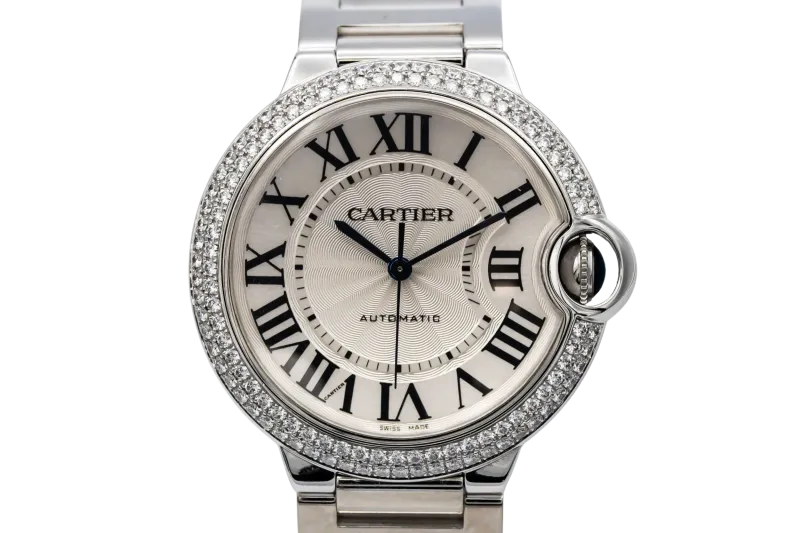 Cartier Ballon Bleu 36mm 18ct White Gold W69011Z4/3005 Circa 2010