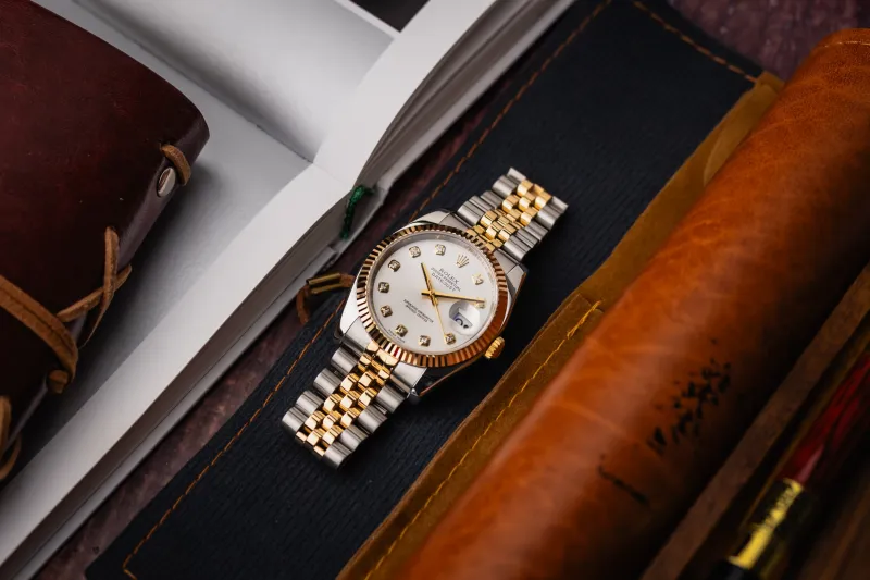 Rolex DateJust 36mm Steel & 18ct Yellow Gold Jubilee 116233 2008