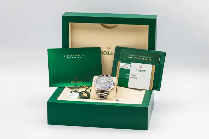 Rolex GMT-Master II 40mm 'Batman' Stainless Steel Oyster 116710BLNR 2017