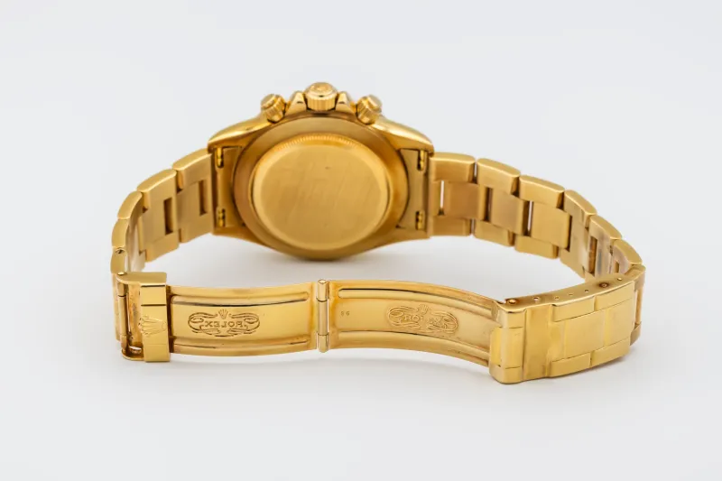 Rolex Cosmograph Daytona Zenith 40mm 18ct Yellow Gold Oyster 16528 1991