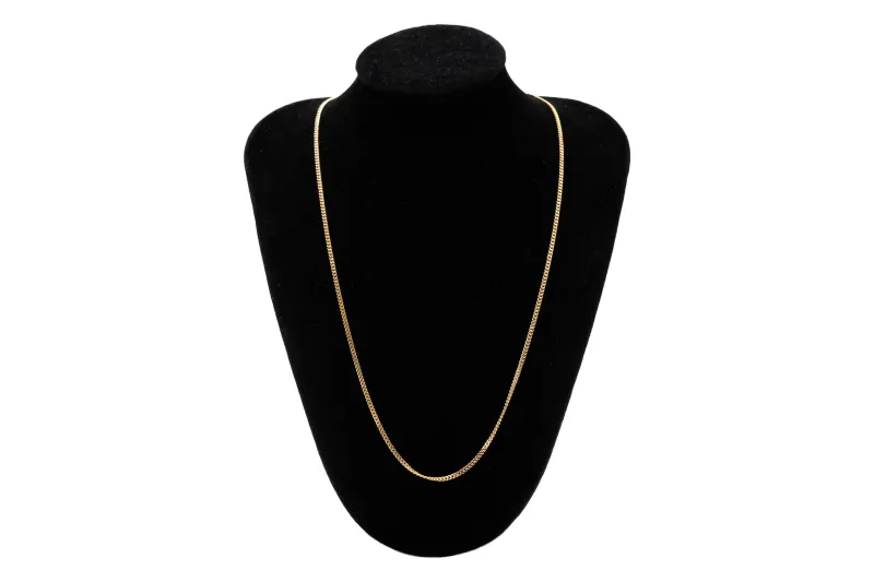 9ct Yellow Gold Curb Chain 22" 4.8g