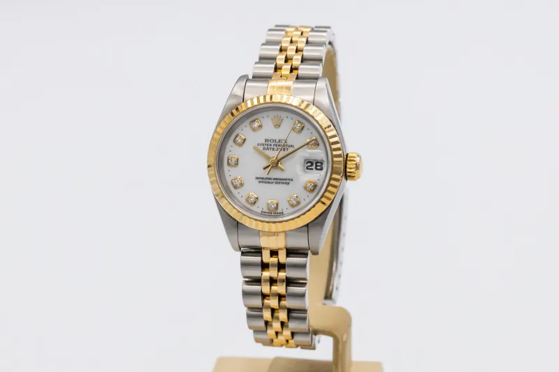 Rolex Lady DateJust 26mm Steel & 18ct Yellow Gold Jubilee 69173 1996