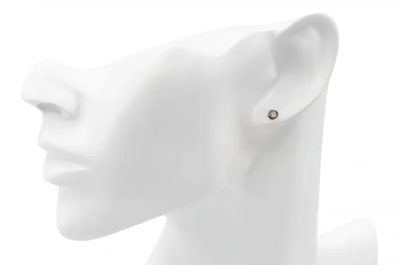 18ct White Gold Diamond Stud Earrings 0.20ct