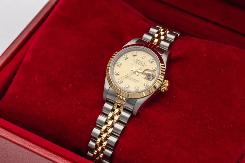 Rolex DateJust 26mm Steel & 18ct Yellow Gold Jubilee 69173 1990