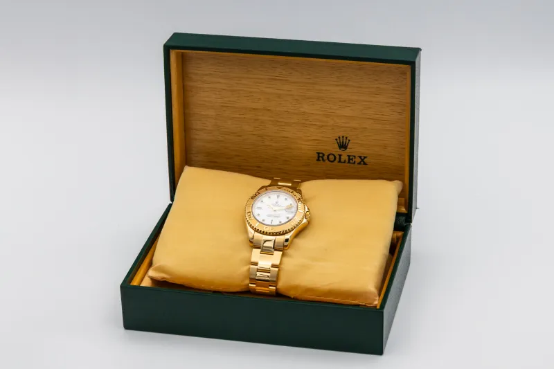 Rolex Yacht-Master 35mm 18ct Yellow Gold Oyster 68628 1999