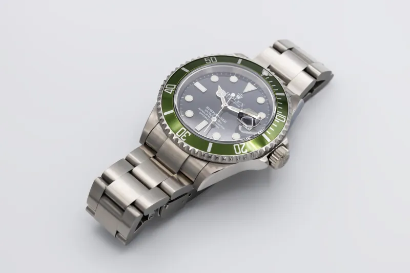 Rolex Submariner Date 40mm 'Kermit' Stainless Steel Oyster 16610LV 2006