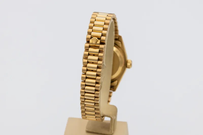 Rolex Lady DateJust 26mm 18ct Yellow Gold Presidential 69178 1992