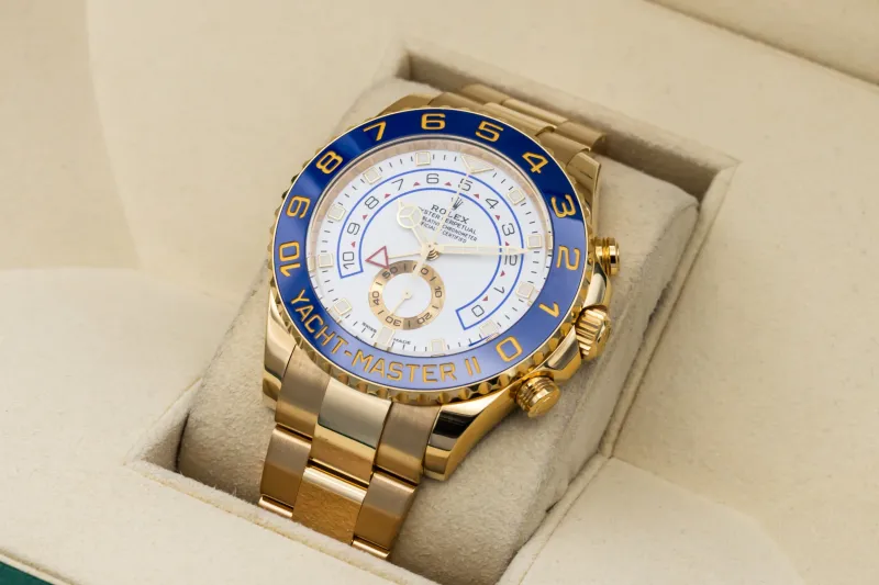 Rolex Yacht-Master II 44mm 18ct Yellow Gold Oyster 116688 2019