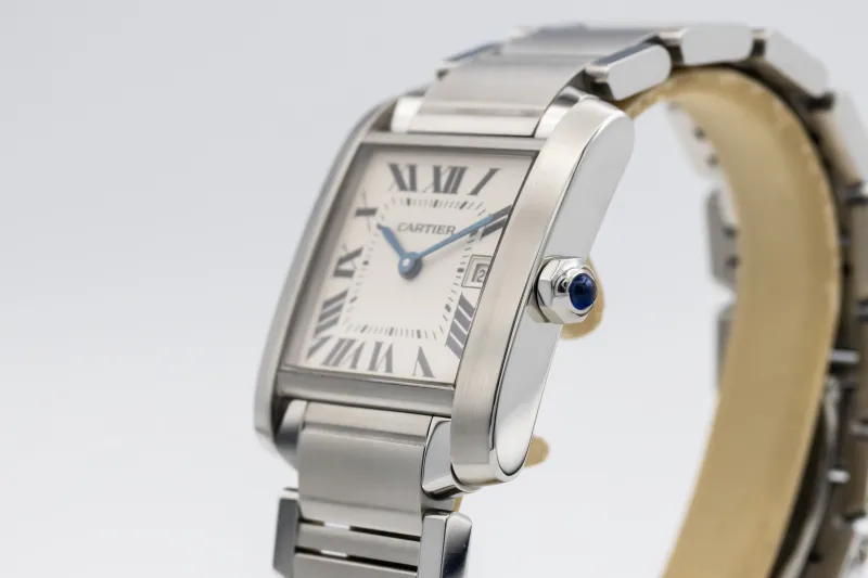 Cartier Tank Francaise 25mm Stainless Steel W51011Q3/2465 2003