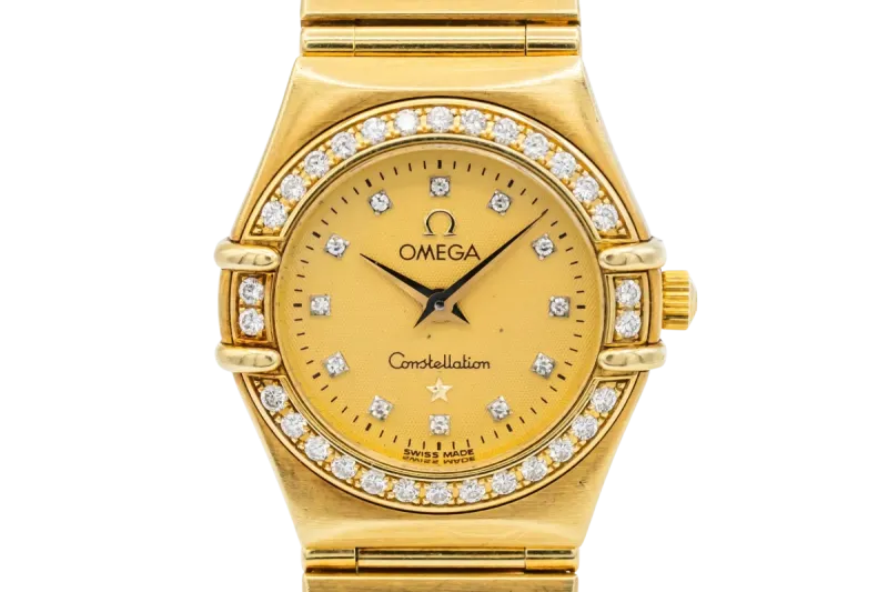 OMEGA Constellation 22.5mm 18ct Yellow Gold 1167.10.00 Circa 1995
