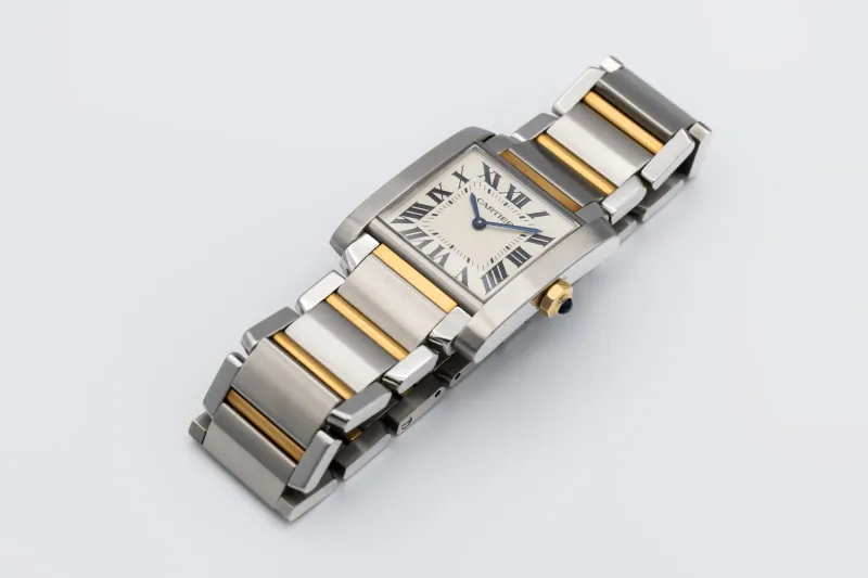 Cartier Tank Francaise 25mm Steel & 18ct Yellow Gold W51007Q4/3751 Circa 2000s