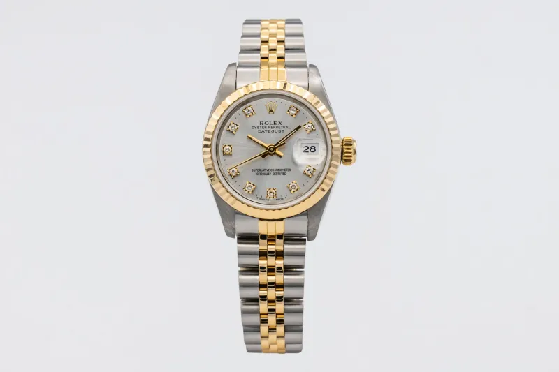 Rolex Lady DateJust 26mm Steel & 18ct Yellow Gold Jubilee 69173 1991