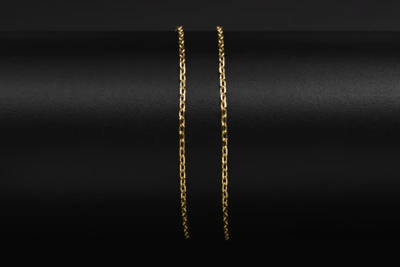 9ct Yellow Gold Box Link Chain 2.9g
