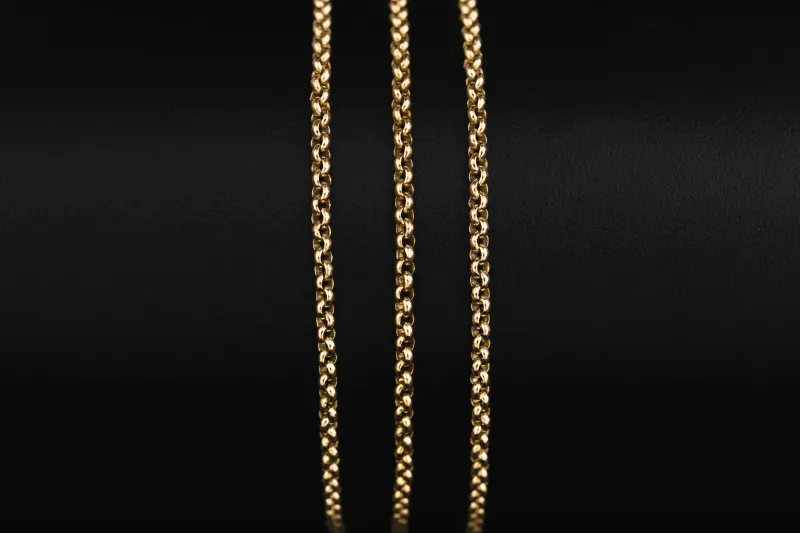 9ct Yellow Gold Anchor Link Chain 20" 6.2g