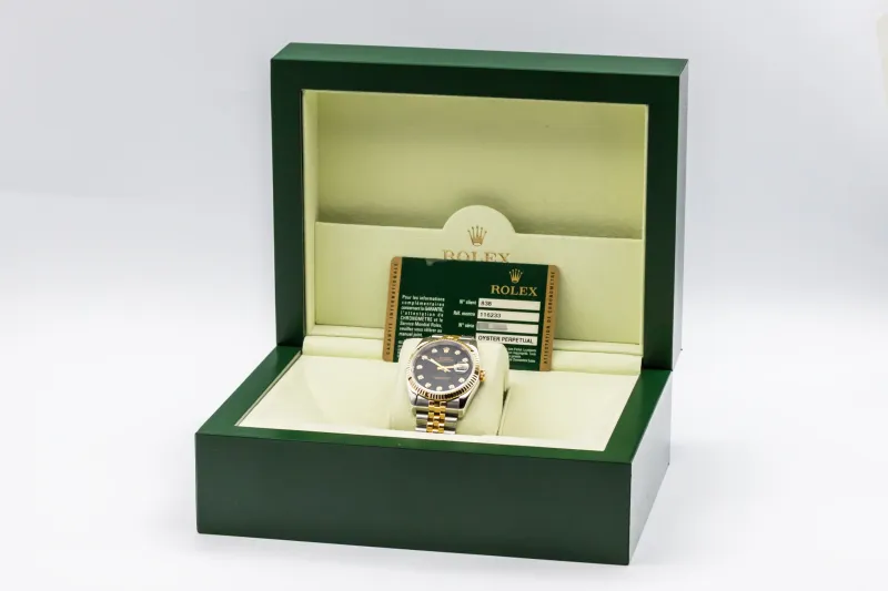 Rolex DateJust 36mm Steel & 18ct Yellow Gold Jubilee 116233 2016