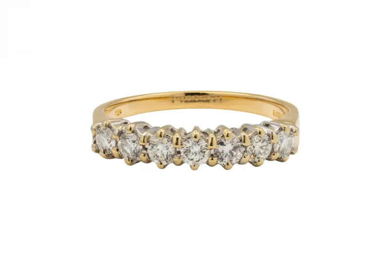 18ct Yellow Gold Diamond Eternity Ring 0.56ct