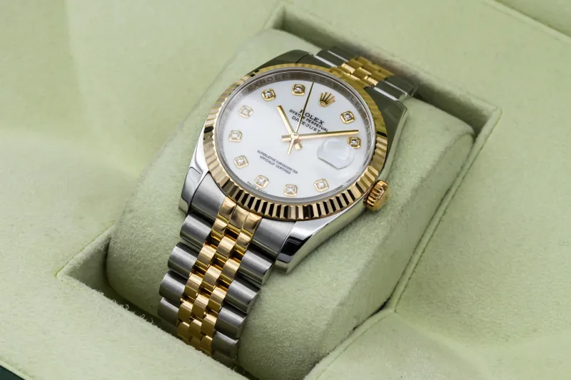 Rolex DateJust 36mm Steel & 18ct Yellow Gold Jubilee 116233 2016