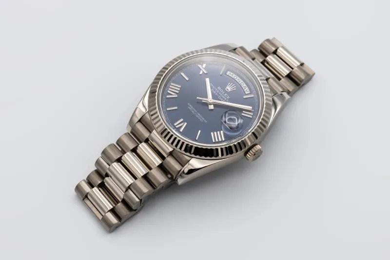 Rolex Day-Date 40mm 18ct White Gold Presidential 228239 2017