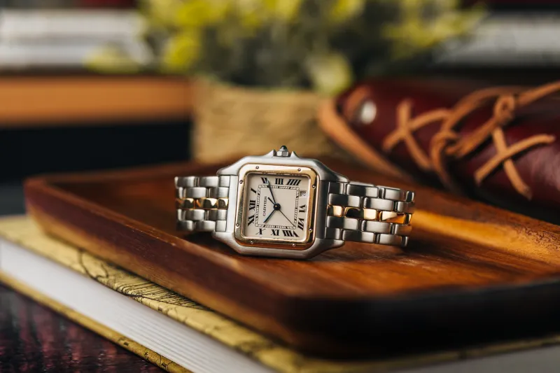 Cartier Panthere 27mm Steel & 18ct Yellow Gold 839490 Circa 1990s