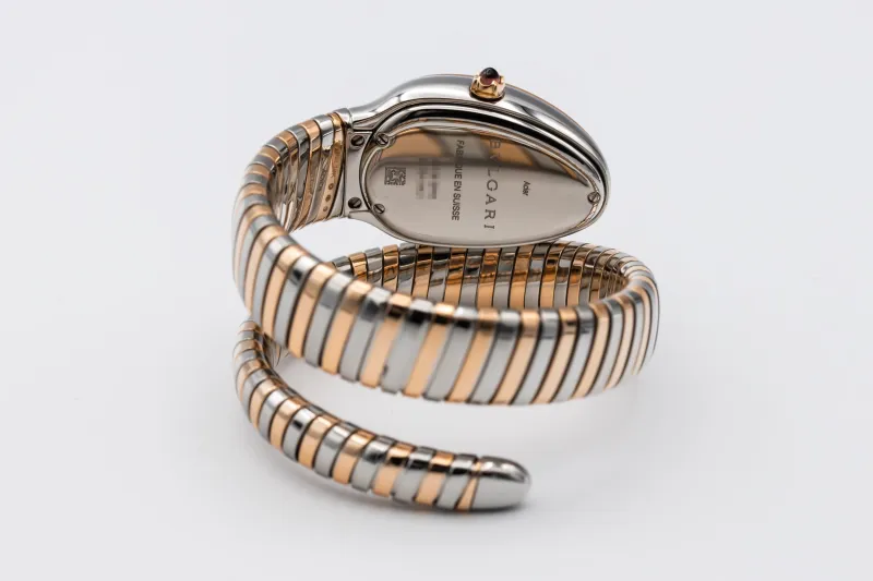 Bulgari Serpenti Tubogas 35mm Steel & 18ct Rose Gold 103708 Circa 2024