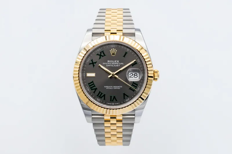 Rolex DateJust 41mm 'Wimbledon' Steel & 18ct Yellow Gold Jubilee 126333 2026