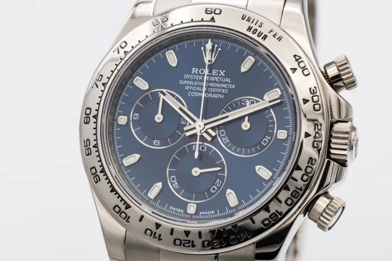 Rolex Cosmograph Daytona 40mm 18ct White Gold Oyster 116509 2017