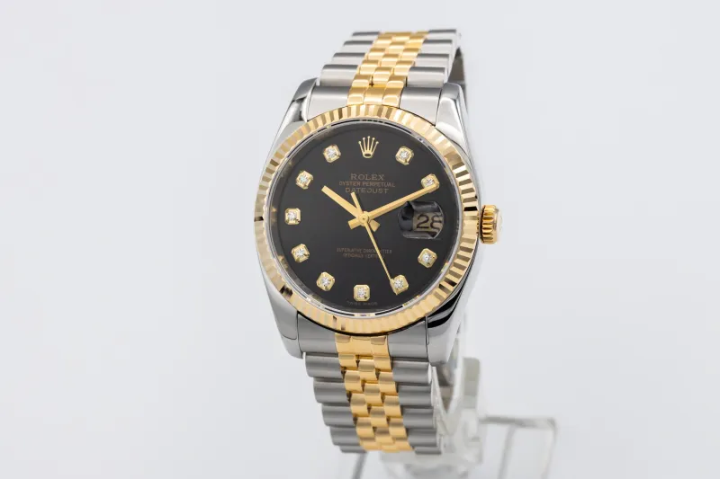 Rolex DateJust 36mm Steel & 18ct Yellow Gold Jubilee 116233 2016