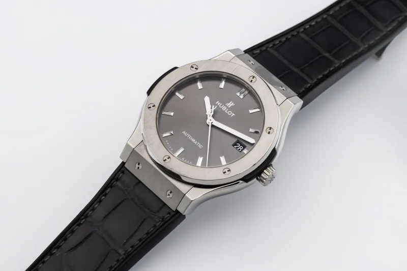 Hublot Classic Fusion 45mm Black Leather 511.NX.7071.LR 2019