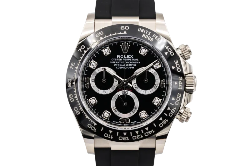 Rolex Cosmograph Daytona 40mm Black Oysterflex 116519LN 2023