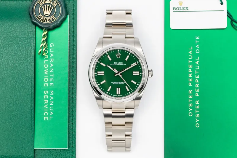 Rolex Oyster Perpetual 41mm Stainless Steel Oyster 124300 2024