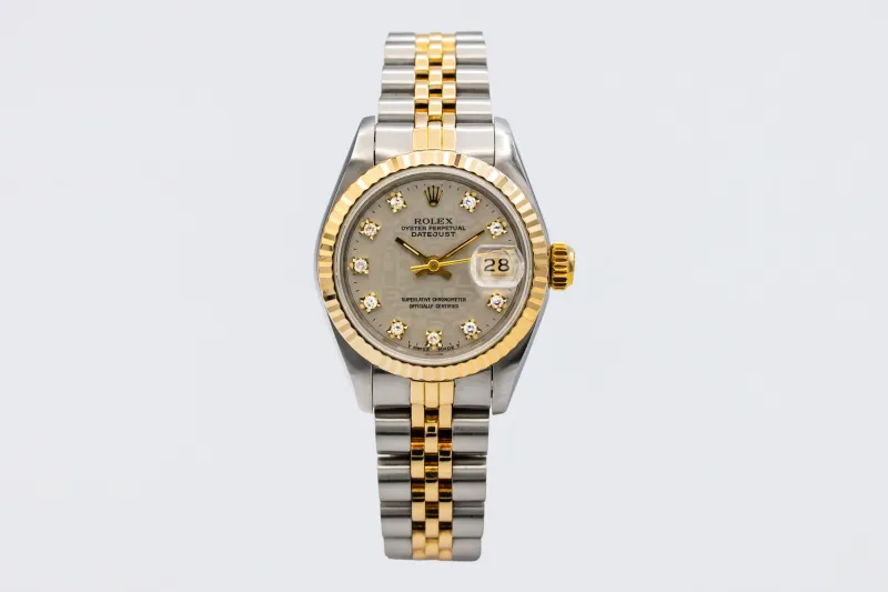 Rolex Lady DateJust 26mm Steel & Yellow Gold Jubilee 69173 1986
