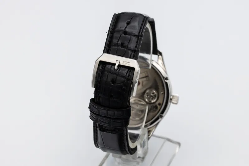 IWC Portuguese Regulateur Wempe 43mm Black Leather IW544302 Circa 2005