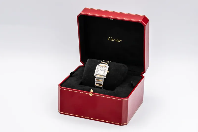 Cartier Tank Francaise 25mm Steel & 18ct Yellow Gold W51007Q4/3751 Circa 2000s