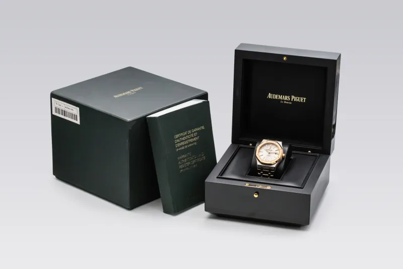 Audemars Piguet Royal Oak 41mm Steel & 18ct Rose Gold 15400SR.OO.1220SR.01 2016